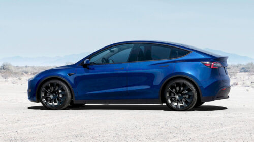 Tesla Model Y met zeven zitplaatsen